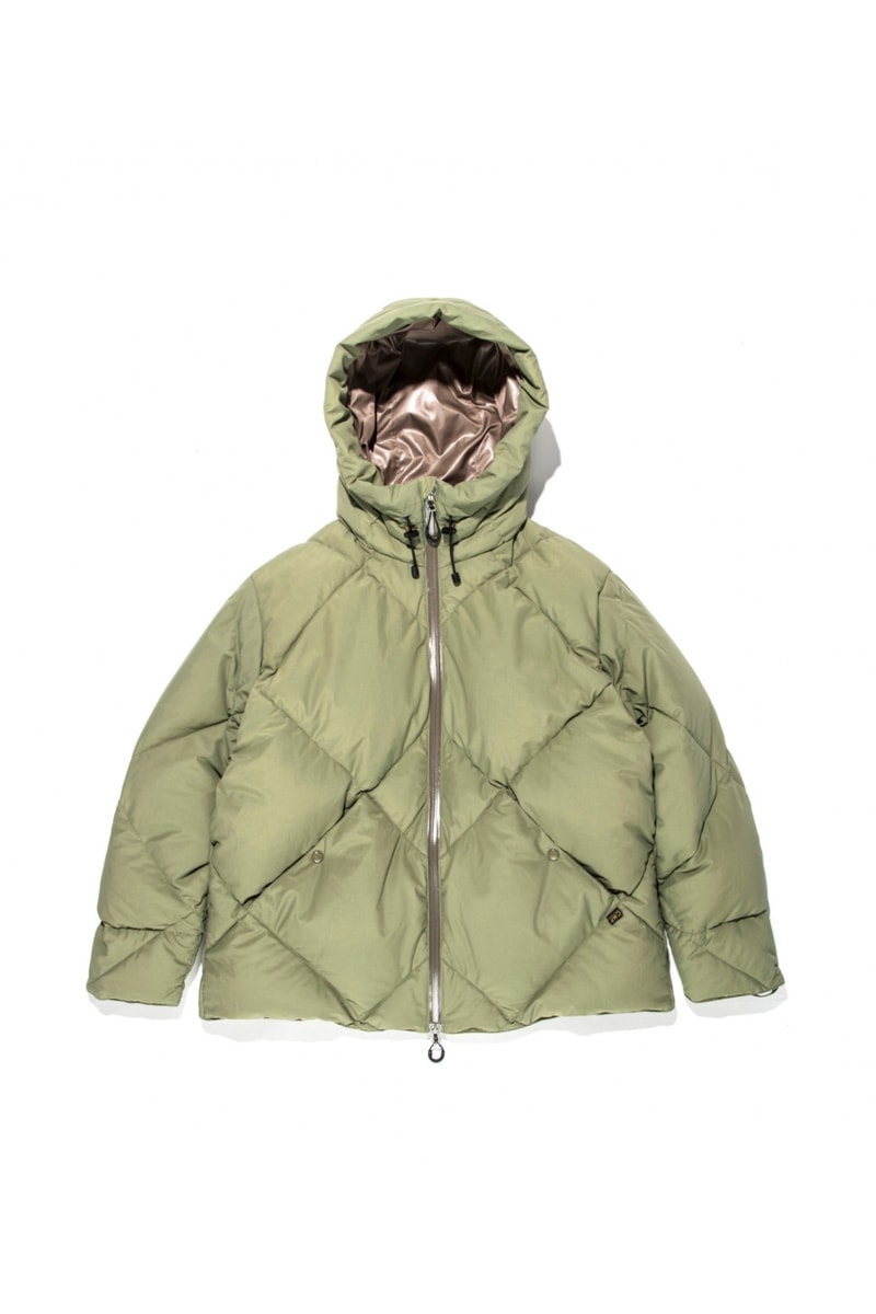 comfy outdoor garment Japanese menswear fall winter 2020 down jacket goose down 850 FP lost hills