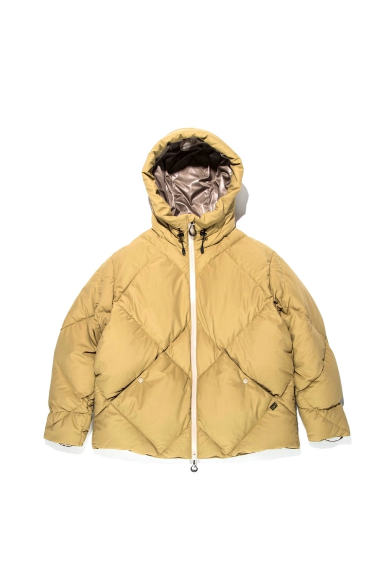 comfy outdoor garment Japanese menswear fall winter 2020 down jacket goose down 850 FP lost hills