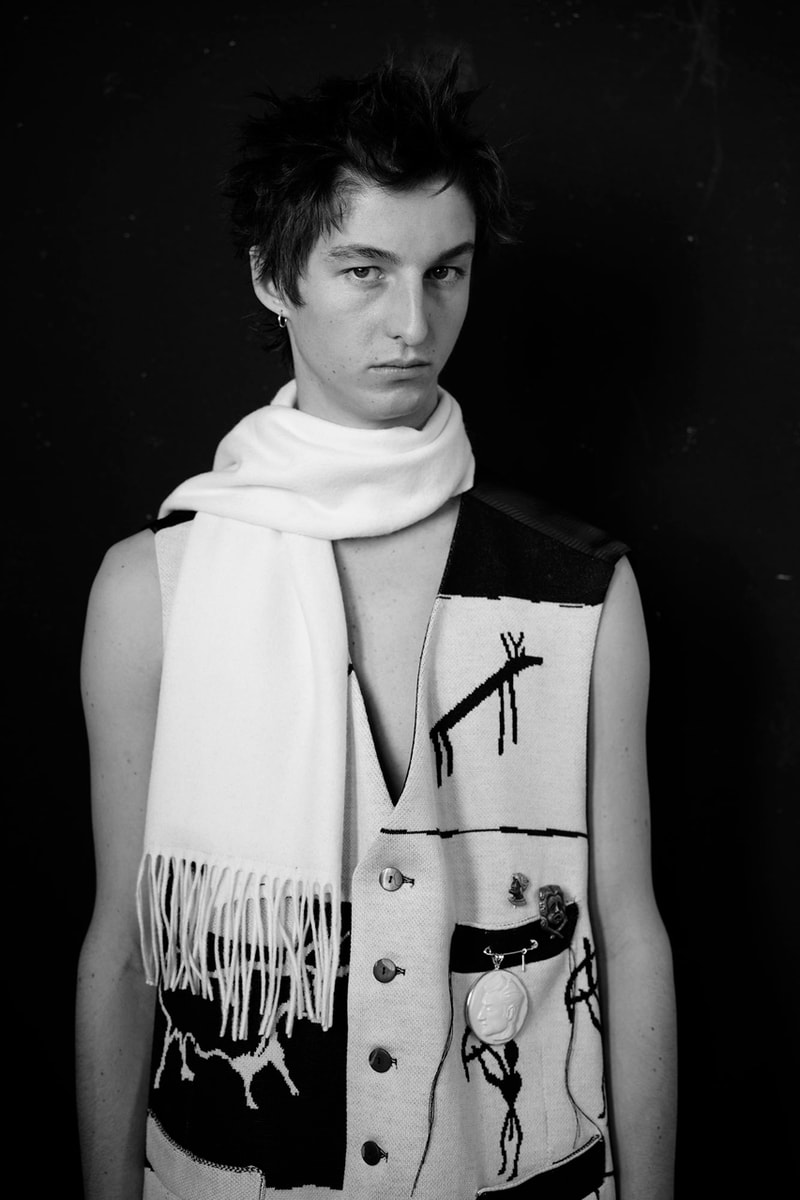 Luca Magliano Fall Winter 2020 FW20 "Mediterranean Goth" Collection Lookbook LGBTQ+ Underground Scene Milano Men’s Fashion Week Vogue Who’s on Next