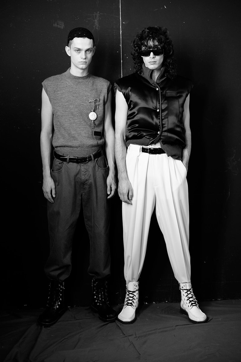 Luca Magliano Fall Winter 2020 FW20 "Mediterranean Goth" Collection Lookbook LGBTQ+ Underground Scene Milano Men’s Fashion Week Vogue Who’s on Next