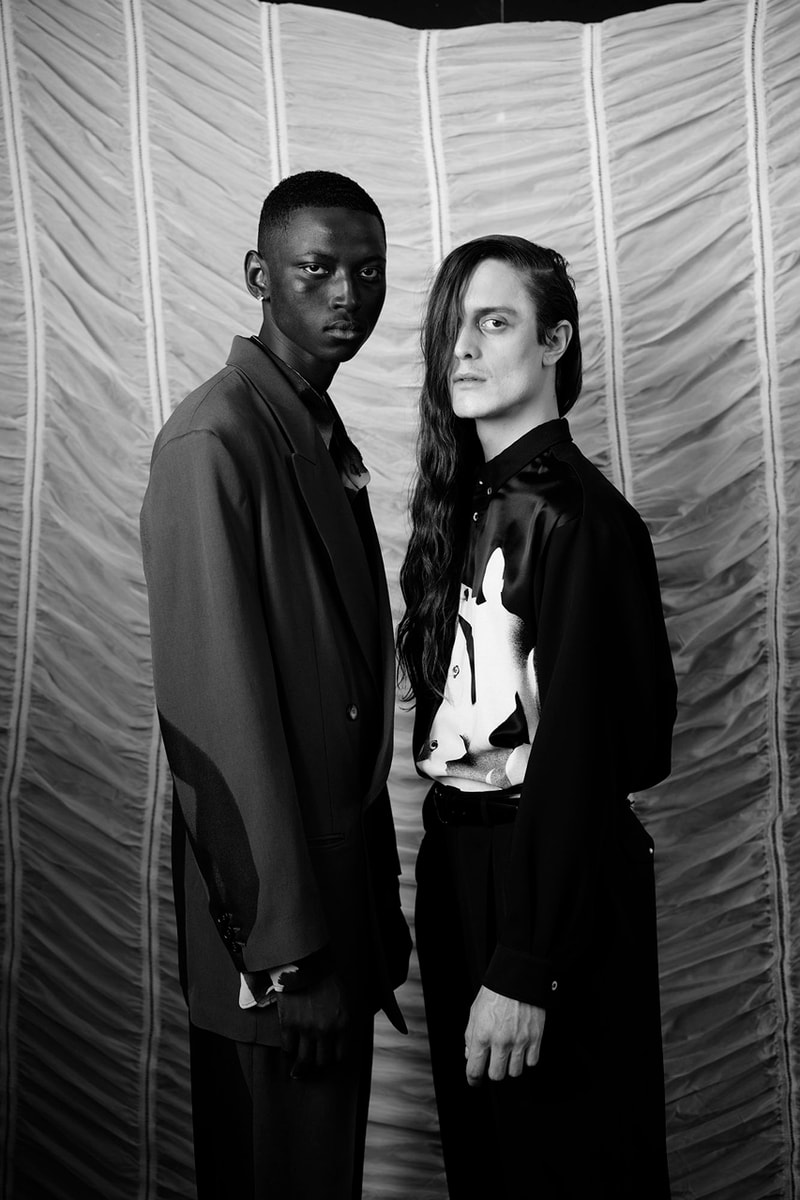 Luca Magliano Fall Winter 2020 FW20 "Mediterranean Goth" Collection Lookbook LGBTQ+ Underground Scene Milano Men’s Fashion Week Vogue Who’s on Next