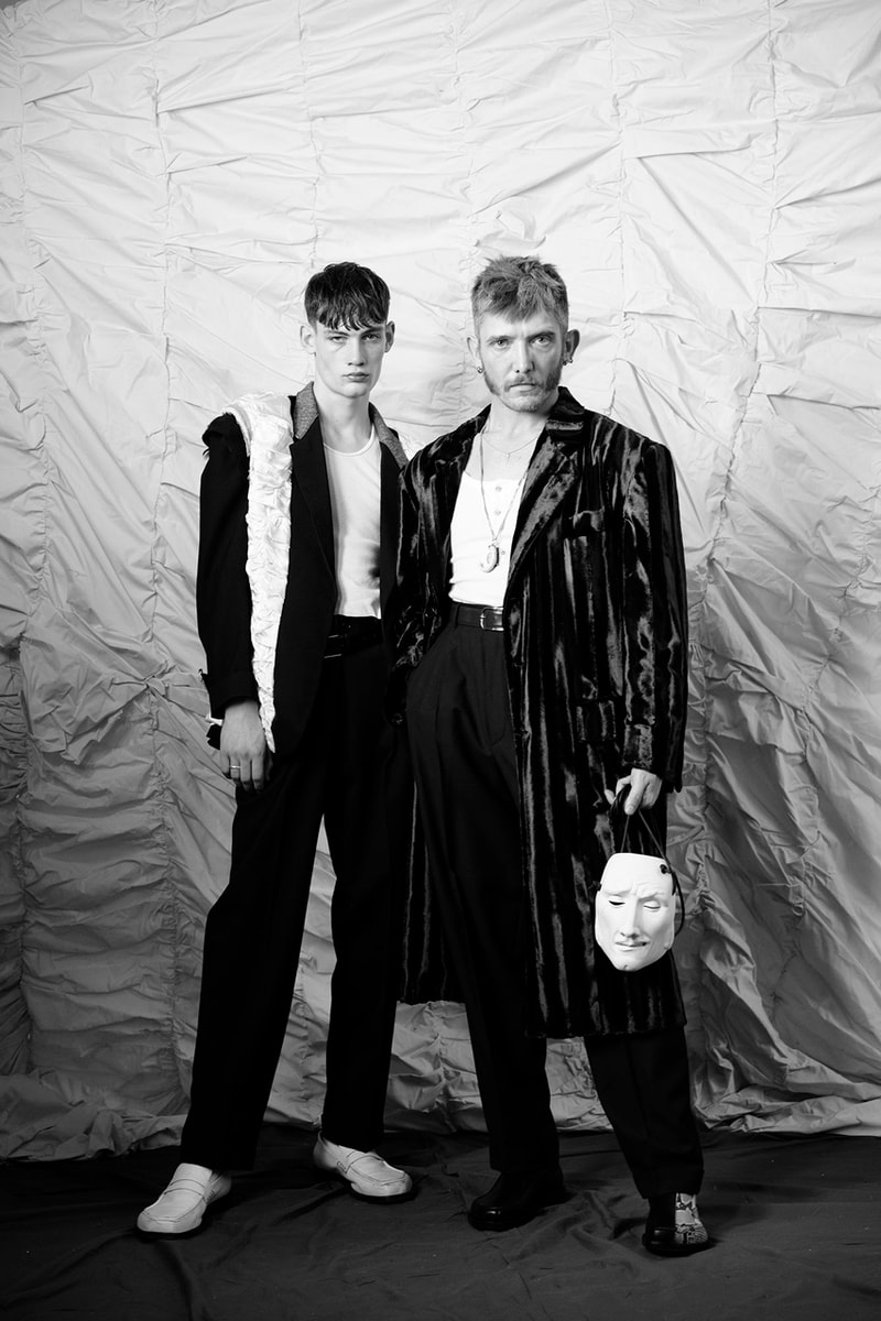 Luca Magliano Fall Winter 2020 FW20 "Mediterranean Goth" Collection Lookbook LGBTQ+ Underground Scene Milano Men’s Fashion Week Vogue Who’s on Next
