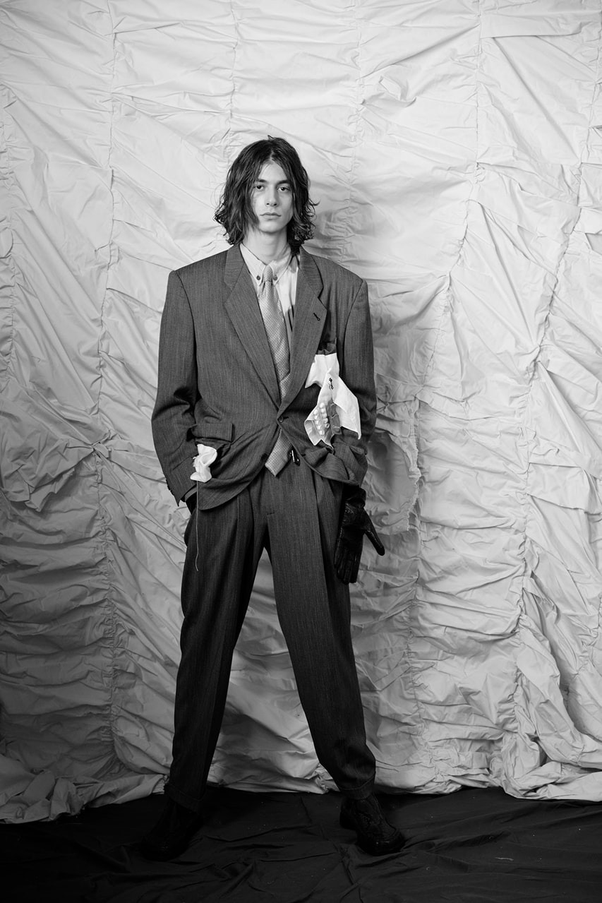 Luca Magliano Fall Winter 2020 FW20 "Mediterranean Goth" Collection Lookbook LGBTQ+ Underground Scene Milano Men’s Fashion Week Vogue Who’s on Next