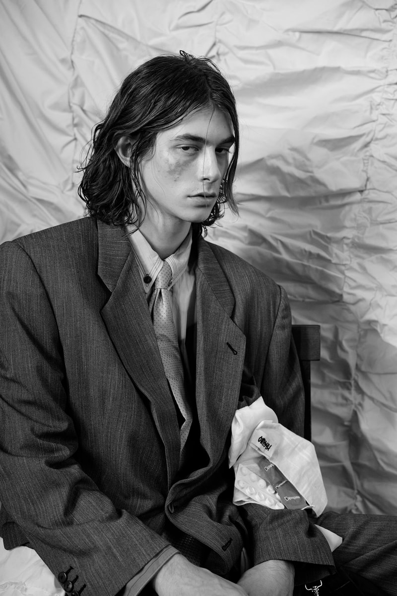 Luca Magliano Fall Winter 2020 FW20 "Mediterranean Goth" Collection Lookbook LGBTQ+ Underground Scene Milano Men’s Fashion Week Vogue Who’s on Next