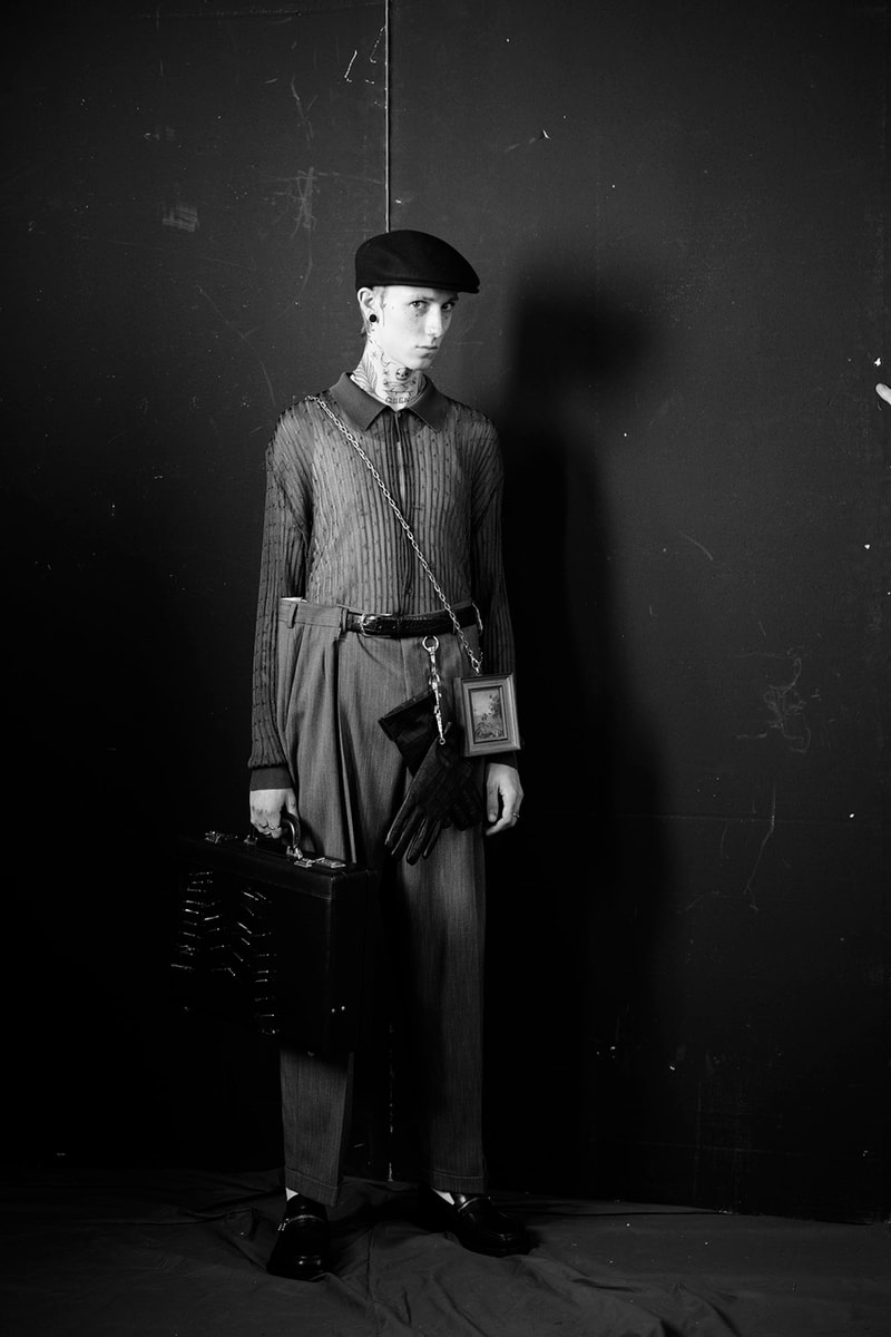 Luca Magliano Fall Winter 2020 FW20 "Mediterranean Goth" Collection Lookbook LGBTQ+ Underground Scene Milano Men’s Fashion Week Vogue Who’s on Next