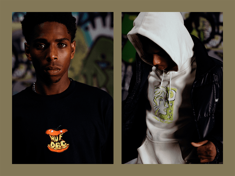 huf worldwide holiday 2020 look book release skateboarding skating clothing remio