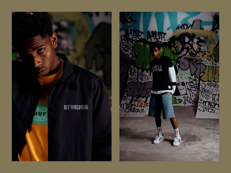 huf worldwide holiday 2020 look book release skateboarding skating clothing remio