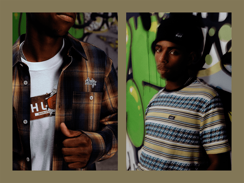 huf worldwide holiday 2020 look book release skateboarding skating clothing remio