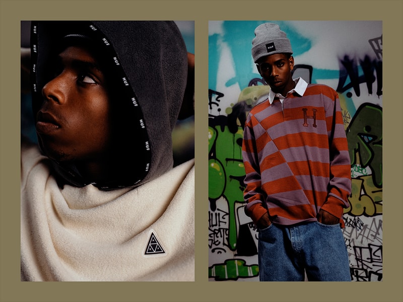 huf worldwide holiday 2020 look book release skateboarding skating clothing remio
