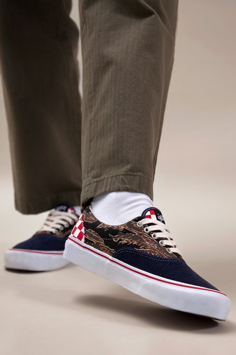 NOAH Vans Authentic OG Era LX 2020 Collaboration Release Info Closer Look Drop Date Sneaker Skateboarding Multicolored Brendon Babenzien Van Doren Rubber Company So Cal 