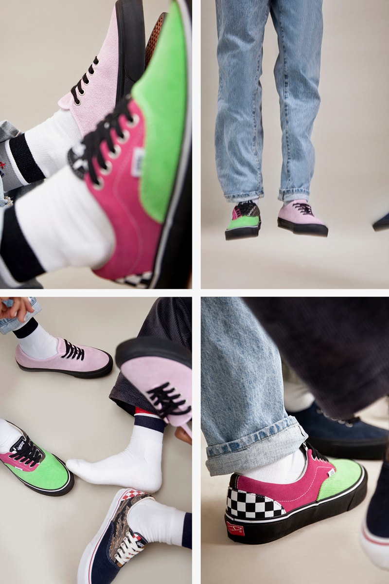 NOAH Vans Authentic OG Era LX 2020 Collaboration Release Info Closer Look Drop Date Sneaker Skateboarding Multicolored Brendon Babenzien Van Doren Rubber Company So Cal 