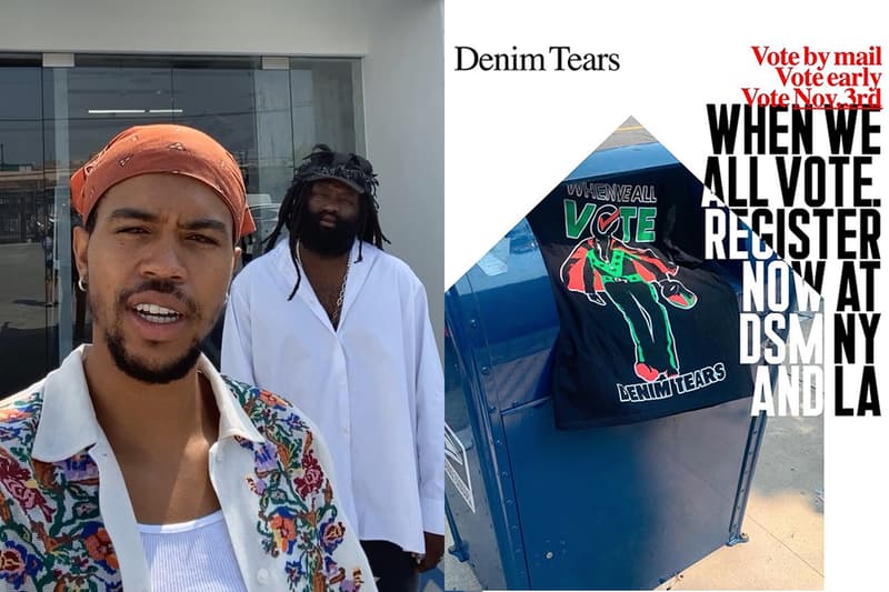 Tremaine Emory Cam Hicks How to Register to Vote Dover Street Market DSM When We All Vote