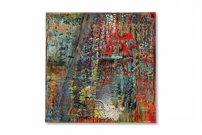 Gerhard Richter sotheby's abstraktes bild art sale auction japan pola museum hakone revolon ronald perelman