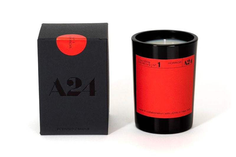 A24 Joya Genre-Themed Candles Release midsommar horror western thriller noir sci-fi rom-com adventure musical hereditary moonlight 