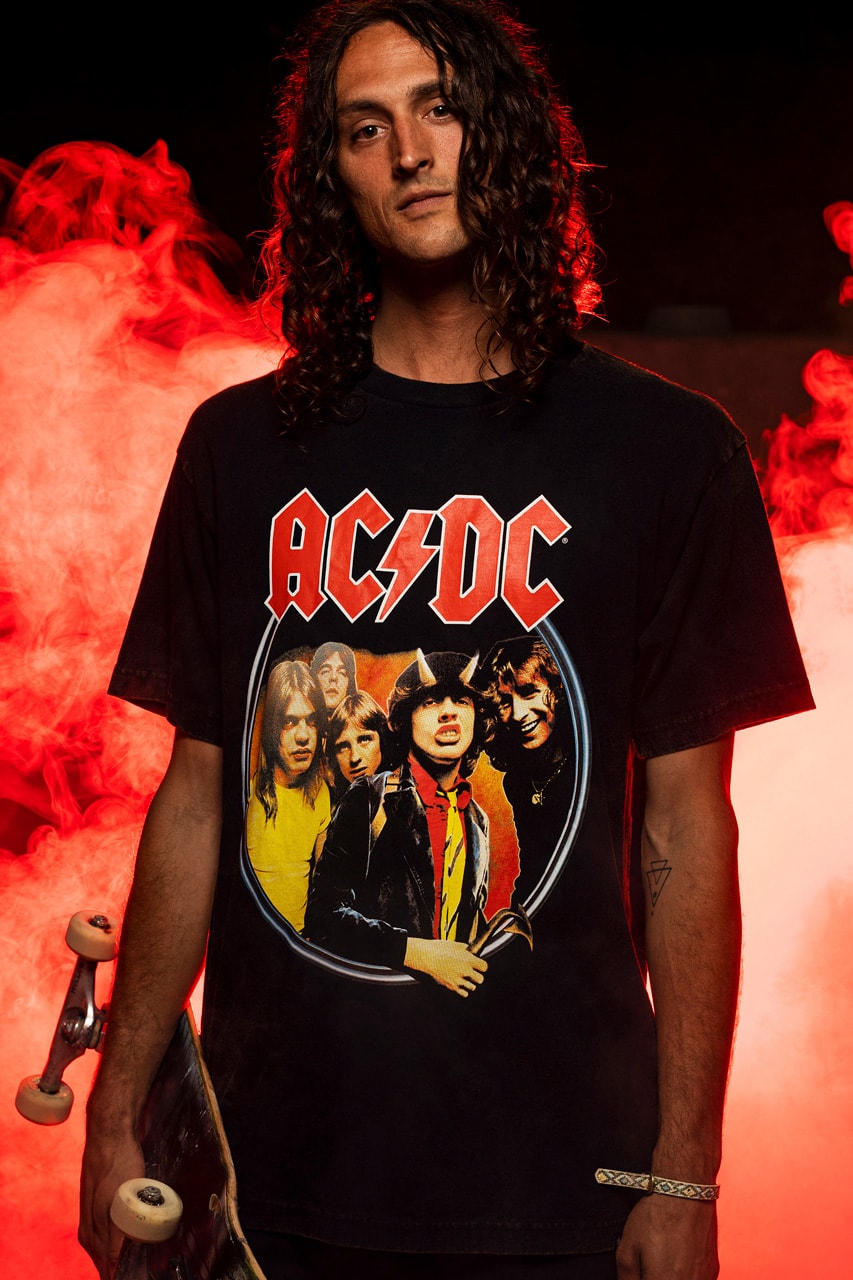 ac dc shoes back in black 40th anniversary collection capsule court graffik villain infinite kalis low mid vulc t shirt hoodie official release date info photos price store list buying guide 