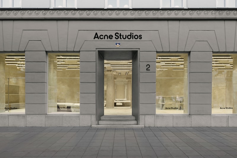 Acne Studios Norrmalmstorg Stockholm Store Opening Stockhold Syndrome Capsule Collection Look Inside Jonny Johansson Bank Robber Hostage Building Sweden Scandinavian