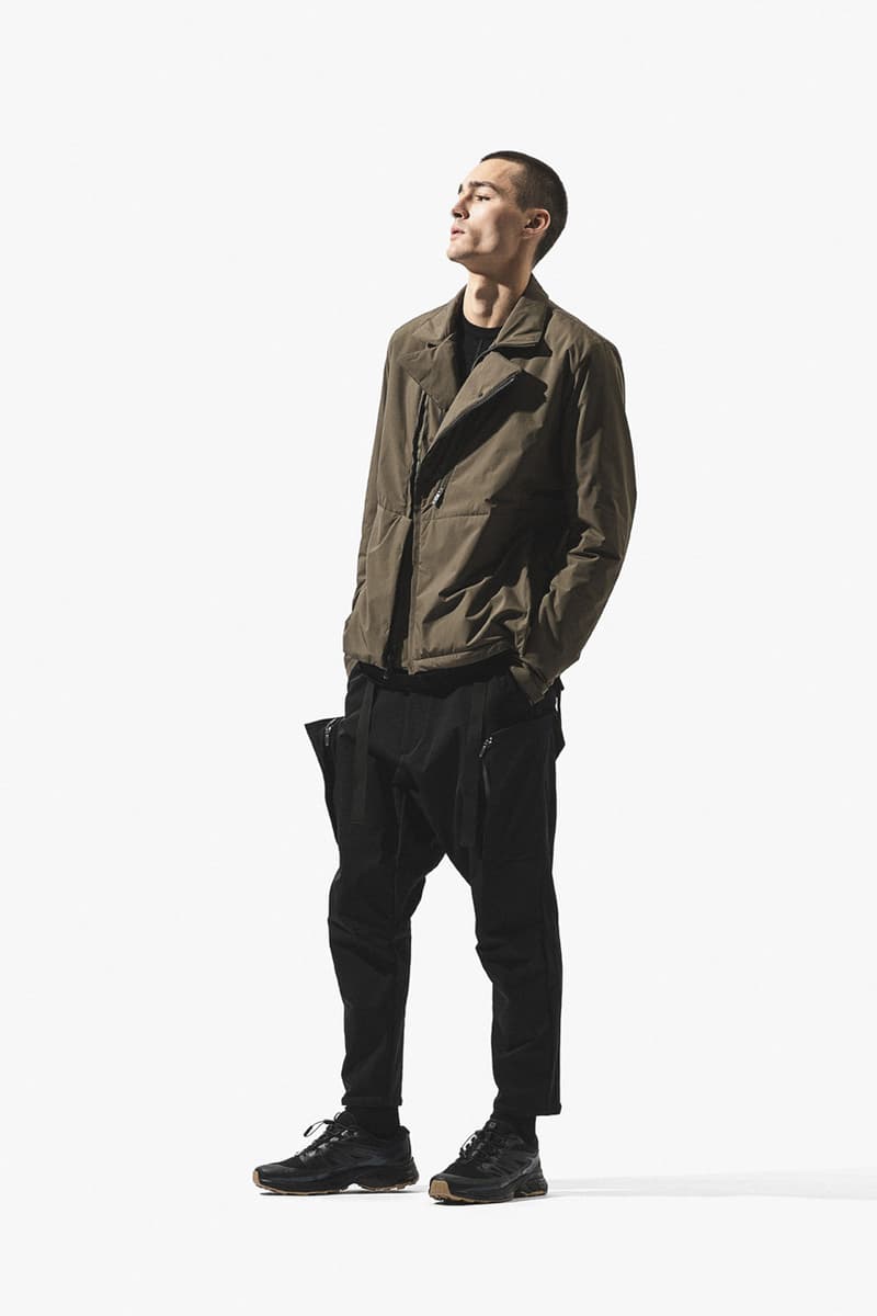 ACRONYM Fall/Winter 2020 Collection Editorial droplist fw20 errolson hugh hbx web store buy 2L GORE-TEX INFINIUM WINDSTOPPER RIDER JACKET SCHOELLER DRYSKIN DRAWCORD CARGO TROUSER  https://hbx.com/men/brands/acronym/j1l-gt-3l-gore-tex-pro-interops-jacket C1-AM CASHLLAMA SILK MESH CREWNECK SWEATSHIRT  S23-AK CASHLLAMA LONG SLEEVE SWEATER