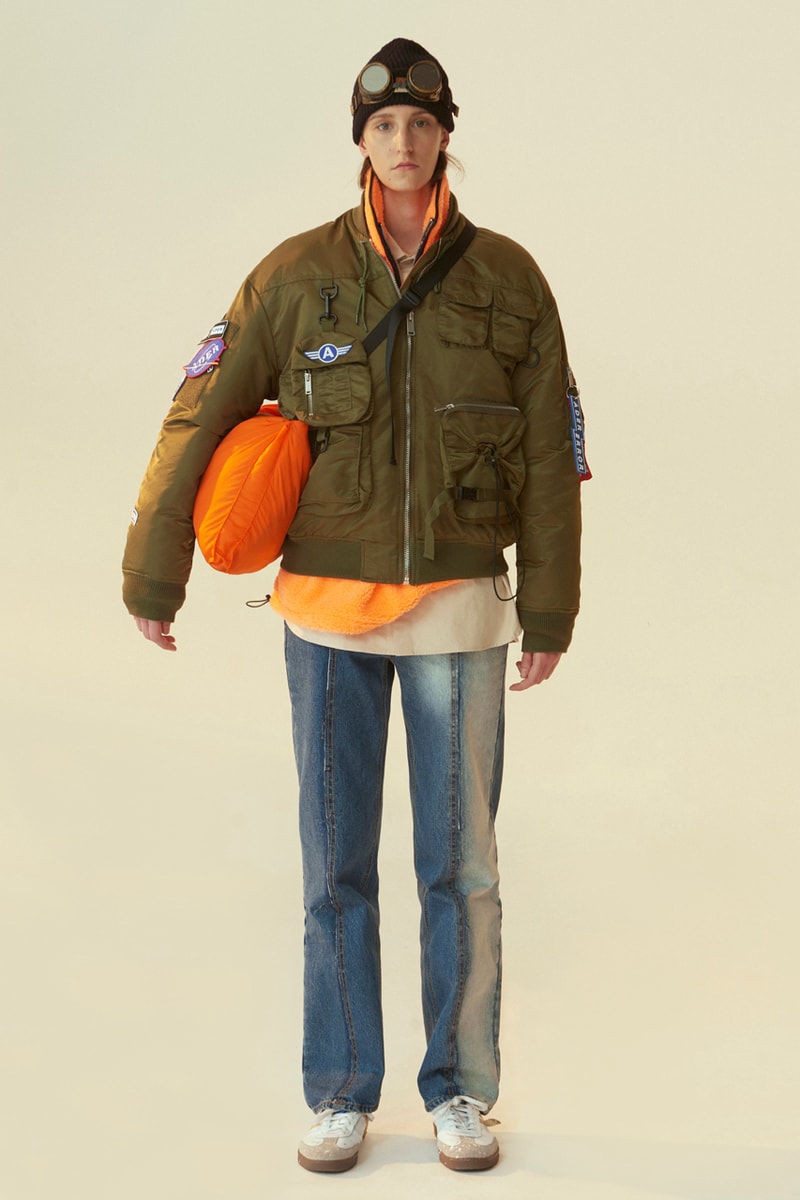 ADER error x Alpha Industries Fall/Winter 2020 Collaboration Capsule Collection MA-1 Jacket M-65 2 Piece Mens Womens Unisex Coats Seasonal FW20 Outerwear Fishtail Jackets 