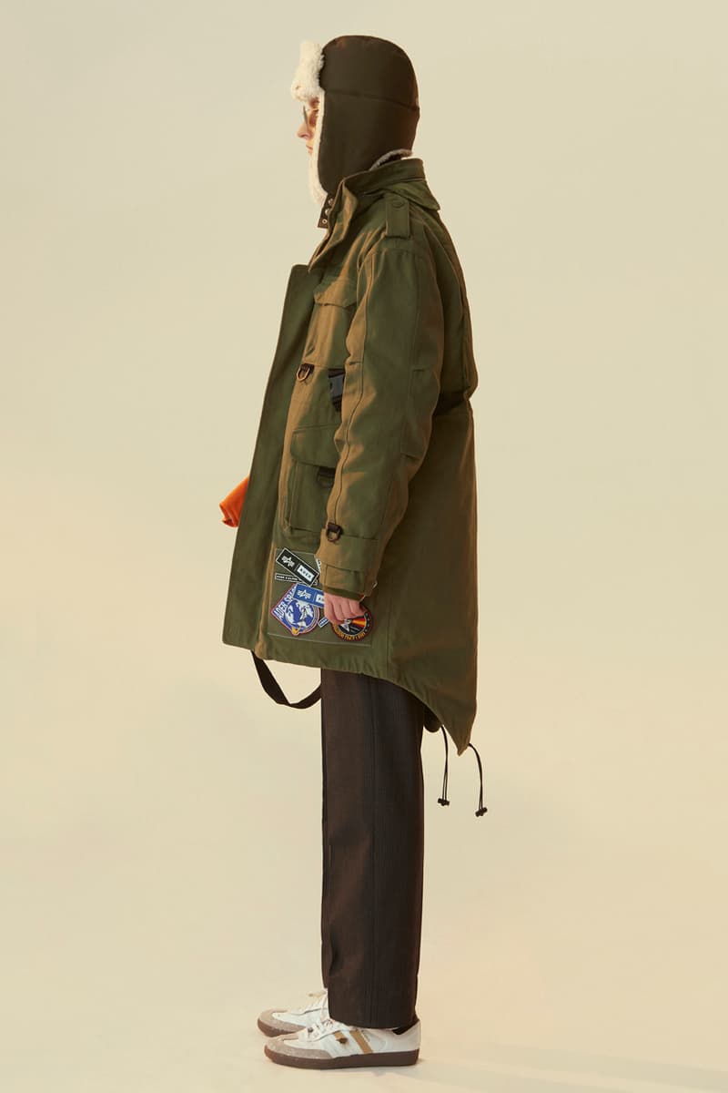 ADER error x Alpha Industries Fall/Winter 2020 Collaboration Capsule Collection MA-1 Jacket M-65 2 Piece Mens Womens Unisex Coats Seasonal FW20 Outerwear Fishtail Jackets