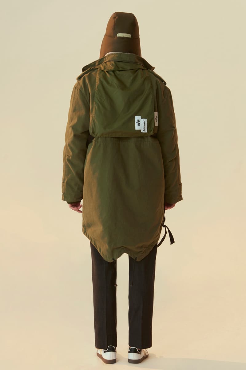 ADER error x Alpha Industries Fall/Winter 2020 Collaboration Capsule Collection MA-1 Jacket M-65 2 Piece Mens Womens Unisex Coats Seasonal FW20 Outerwear Fishtail Jackets 