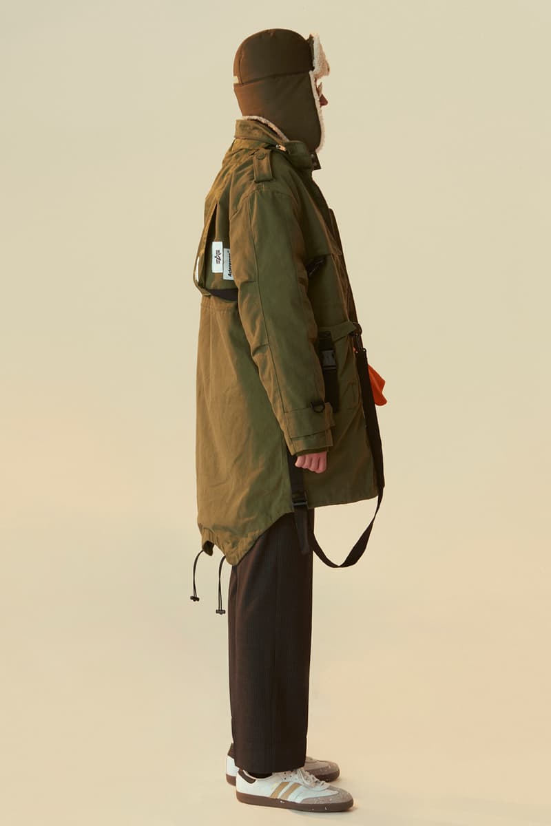 ADER error x Alpha Industries Fall/Winter 2020 Collaboration Capsule Collection MA-1 Jacket M-65 2 Piece Mens Womens Unisex Coats Seasonal FW20 Outerwear Fishtail Jackets