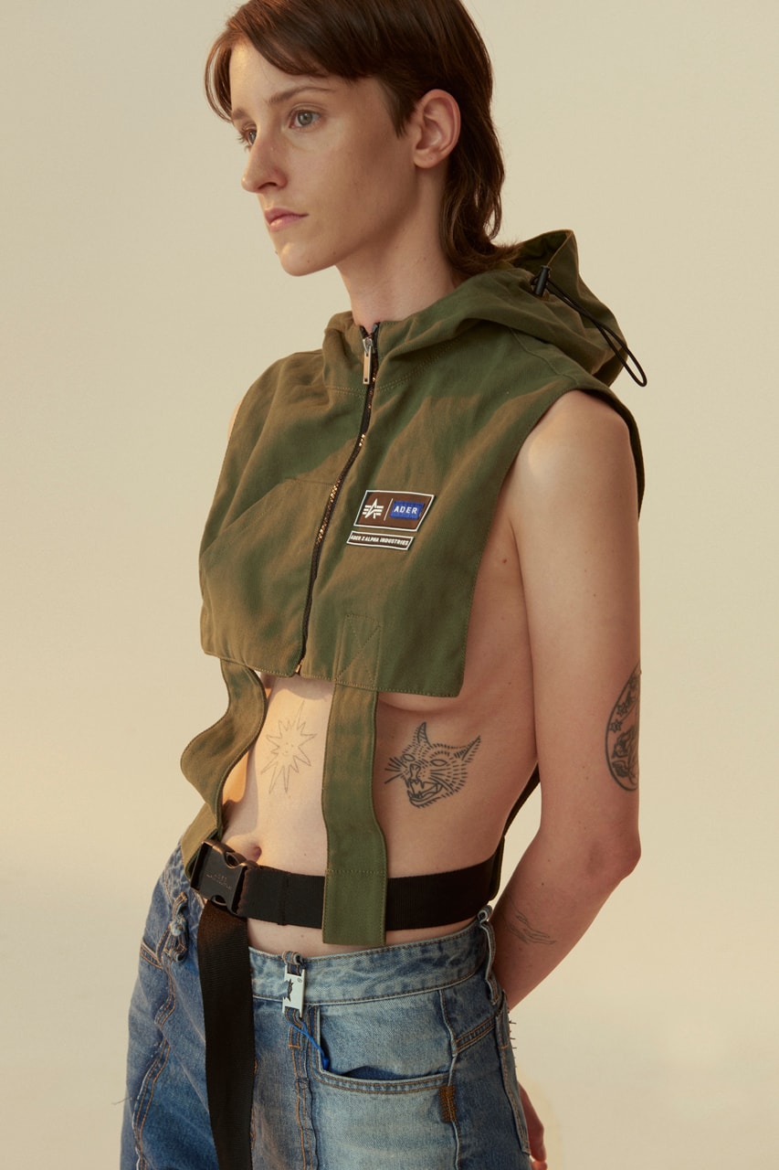 ADER error x Alpha Industries Fall/Winter 2020 Collaboration Capsule Collection MA-1 Jacket M-65 2 Piece Mens Womens Unisex Coats Seasonal FW20 Outerwear Fishtail Jackets 