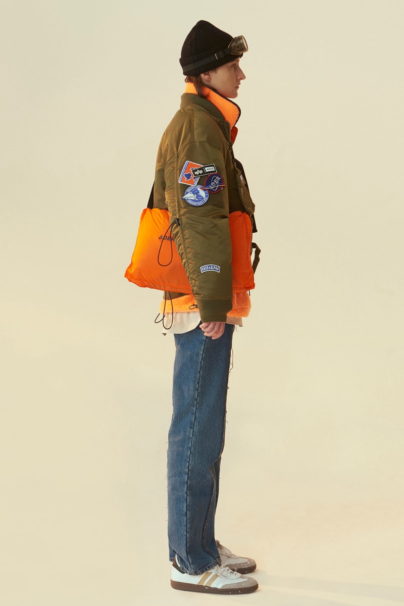 ADER error x Alpha Industries Fall/Winter 2020 Collaboration Capsule Collection MA-1 Jacket M-65 2 Piece Mens Womens Unisex Coats Seasonal FW20 Outerwear Fishtail Jackets 