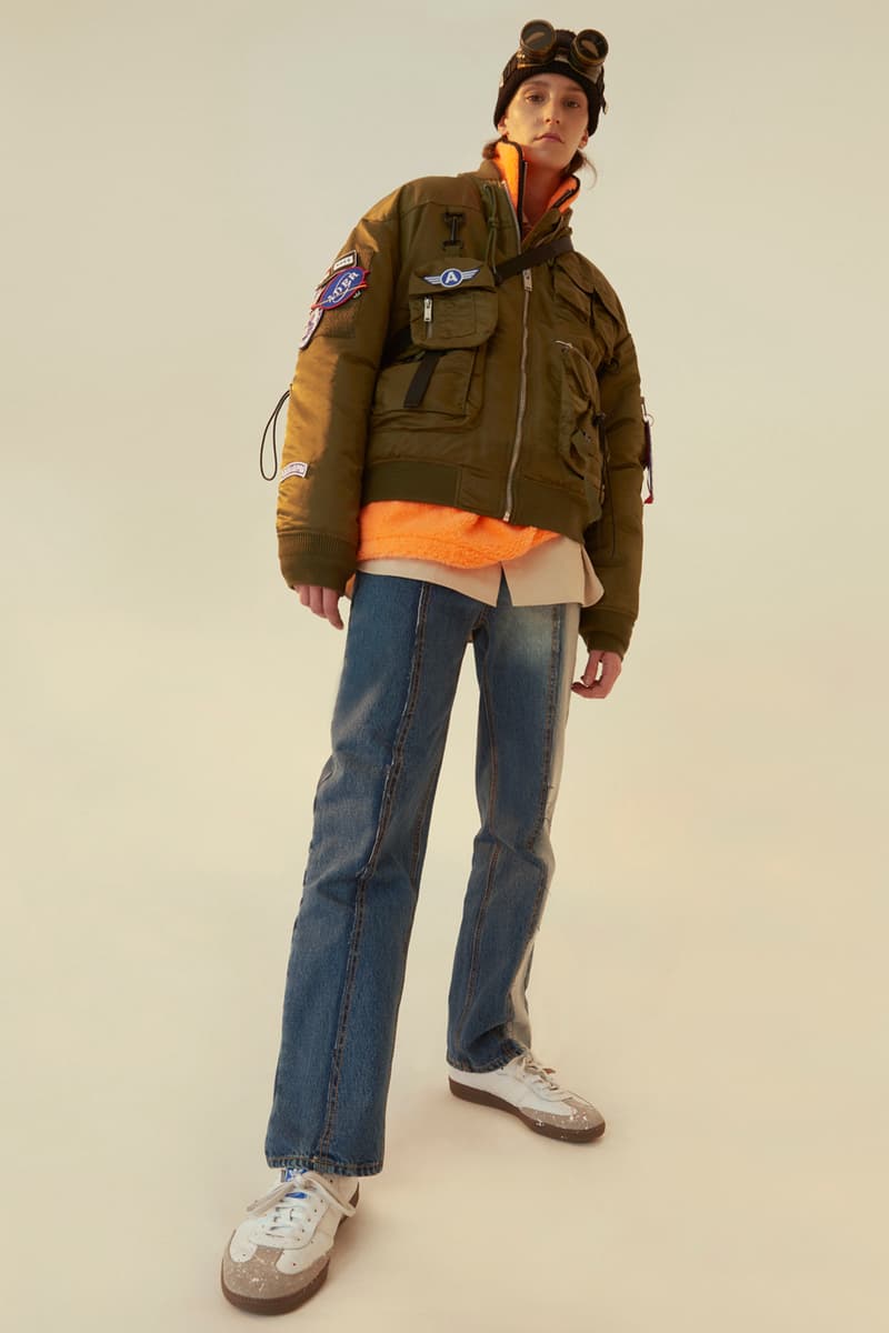 ADER error x Alpha Industries Fall/Winter 2020 Collaboration Capsule Collection MA-1 Jacket M-65 2 Piece Mens Womens Unisex Coats Seasonal FW20 Outerwear Fishtail Jackets 