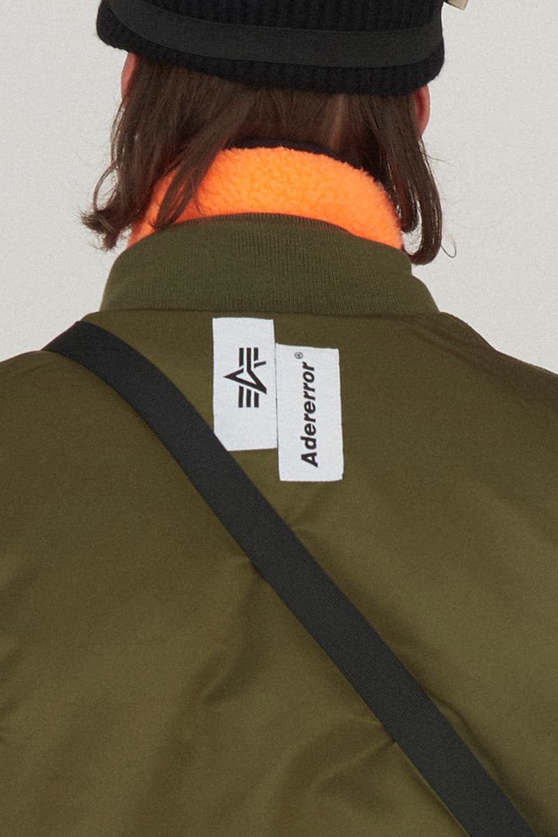 ADER error x Alpha Industries Fall/Winter 2020 Collaboration Capsule Collection MA-1 Jacket M-65 2 Piece Mens Womens Unisex Coats Seasonal FW20 Outerwear Fishtail Jackets