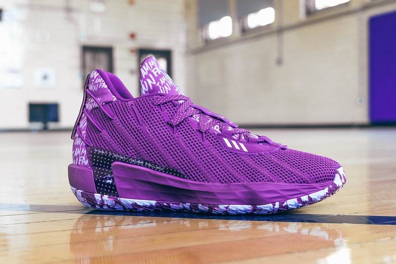 adidas basketball damian lillard dame 7 i am my own fan pack purple navy blue white black red volt lime green FX6615 FY0158 FY0160 FY0161 FY0162 FY0159 official release date info photos price store list buying guide