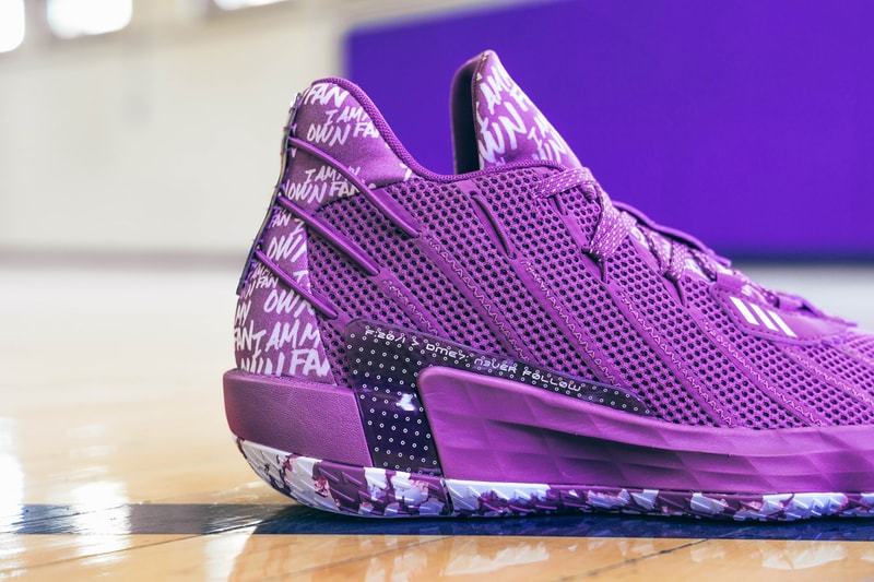 adidas basketball damian lillard dame 7 i am my own fan pack purple navy blue white black red volt lime green FX6615 FY0158 FY0160 FY0161 FY0162 FY0159 official release date info photos price store list buying guide