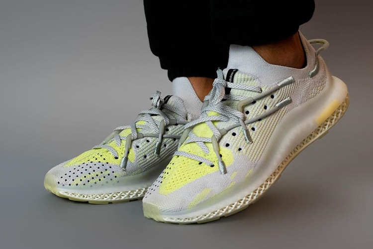 Check Out adidas' IIM 4D In Gray and Yellow