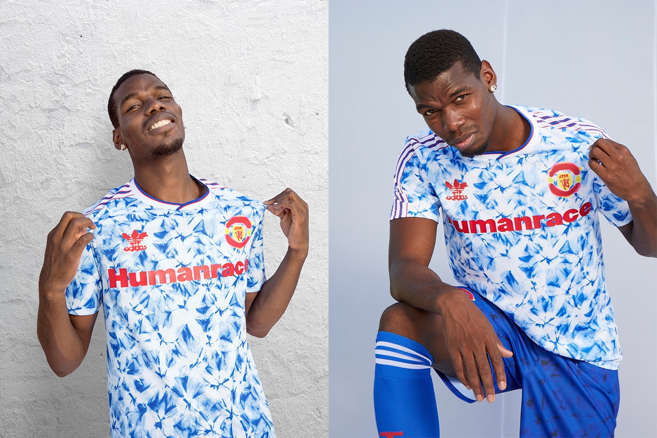adidas football pharrell williams humanrace arsenal manchester united real madrid juventus romance fc bayern munich jerseys details kit soccer information