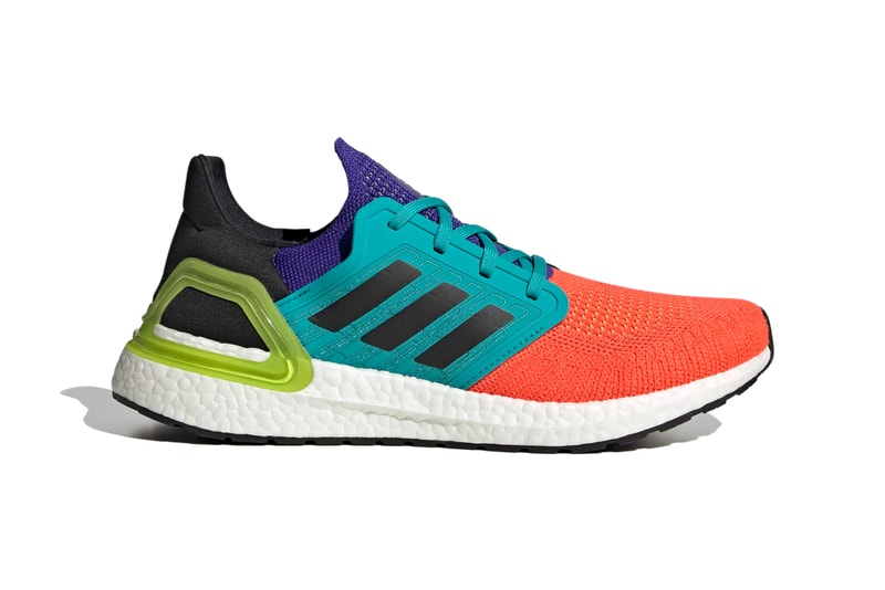 adidas running ultraboost 20 dna multicolor fv8332 fv8331 eg5923 fw8709 fw8710 fw8711 purple red blue black white official release date info photos price store list buying guide