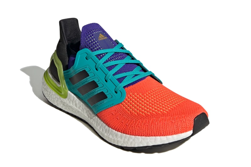 adidas running ultraboost 20 dna multicolor fv8332 fv8331 eg5923 fw8709 fw8710 fw8711 purple red blue black white official release date info photos price store list buying guide