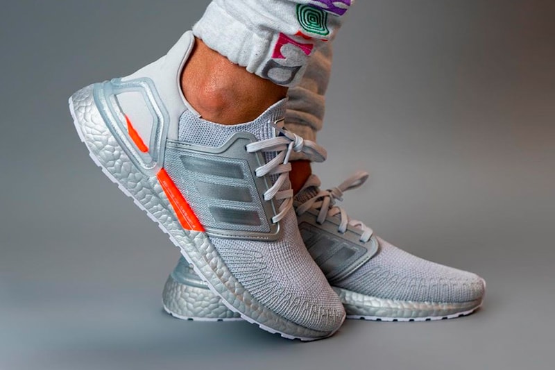 adidas UltraBoost 2020 NASA First Look Release Info Gray Orange Metallic Gray