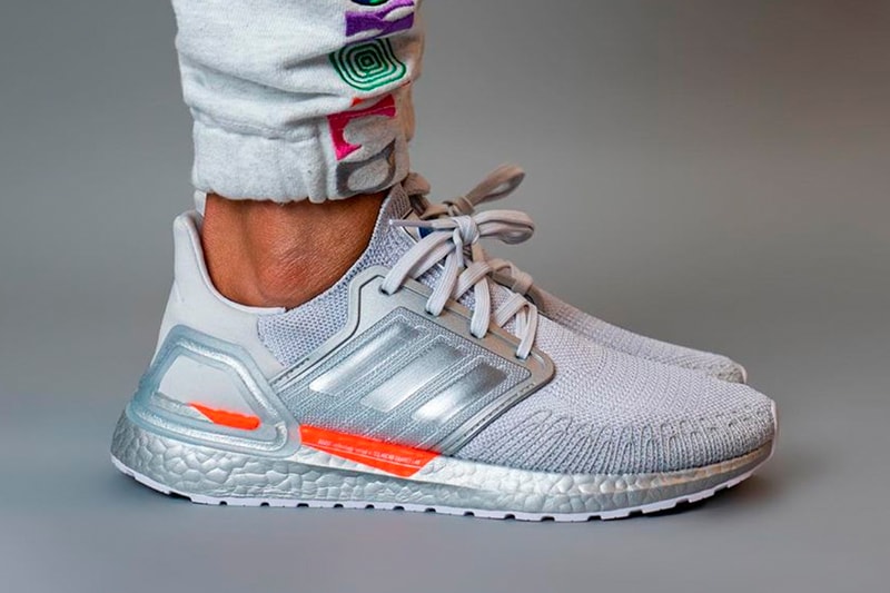 adidas UltraBoost 2020 NASA First Look Release Info Gray Orange Metallic Gray