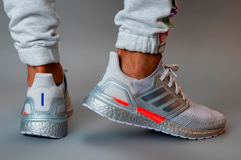 adidas UltraBoost 2020 NASA First Look Release Info Gray Orange Metallic Gray
