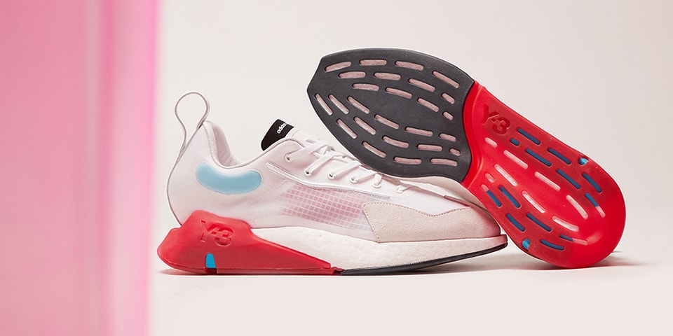 Y-3 Orisan in White/Red/Cyan Release Details