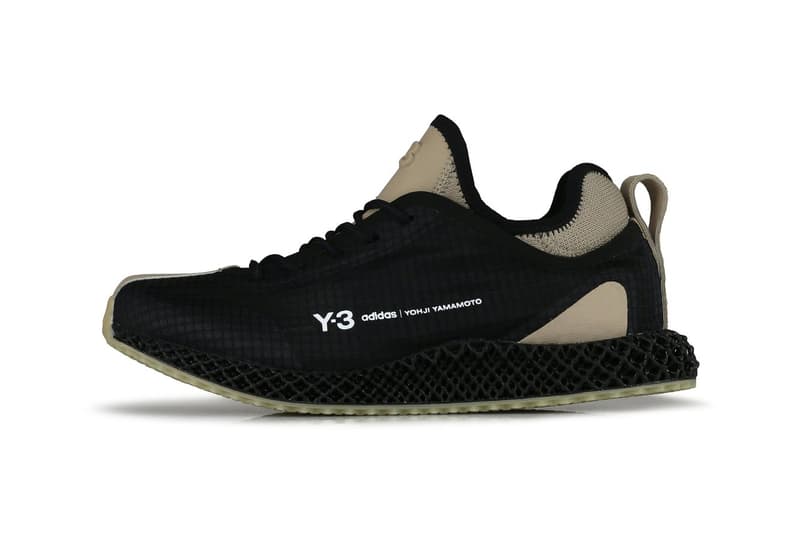 adidas Y-3 Runner 4D IO "BLACK/TRACE KHAKI" "Footwear White/Black" Release Information Drop Date Closer First Look Yohji Yamamoto Three Stripes Technical Running Shoe Sneakers Trainera Footwear 3D Printing Light Oxygen Transfer Primeknit fx1058 fx1059