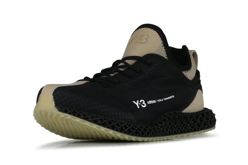 adidas Y-3 Runner 4D IO "BLACK/TRACE KHAKI" "Footwear White/Black" Release Information Drop Date Closer First Look Yohji Yamamoto Three Stripes Technical Running Shoe Sneakers Trainera Footwear 3D Printing Light Oxygen Transfer Primeknit fx1058 fx1059