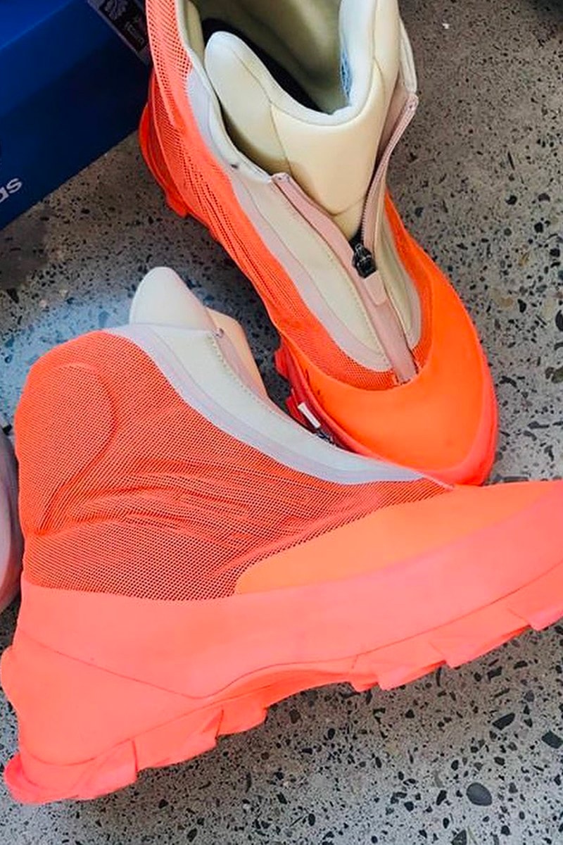 adidas YEEZY 1020 1050 V3 Boots Sample Look Photos Info