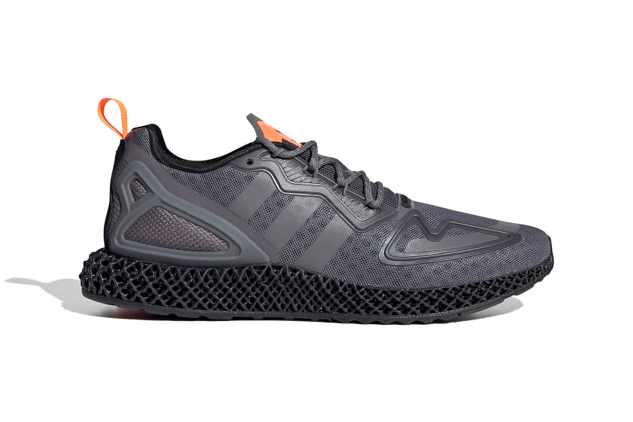 grey and orange adidas trainers