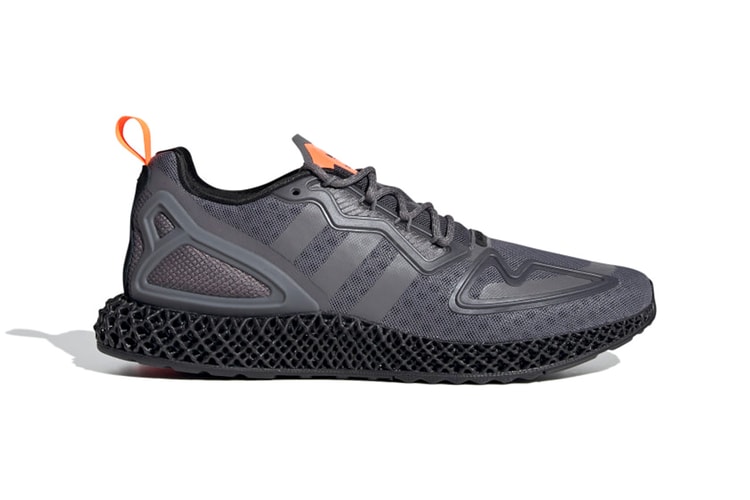 adidas Unveils Forthcoming ZX 2K 4D “Grey Four/Solar Orange”