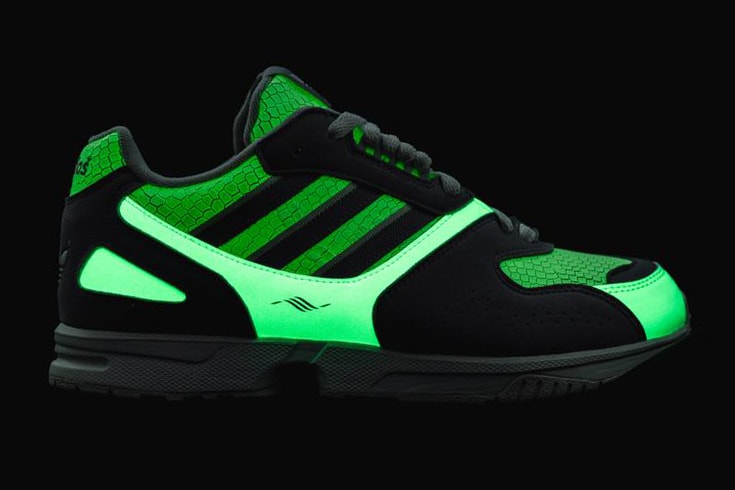 adidas Originals Equips ZX 4000 With Italian Glow-In-the-Dark Snakeskin Leather