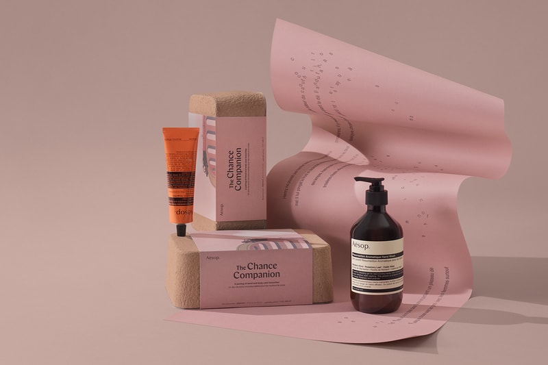 aesop skincare fragrance sensory chronicles 2020 gift sets christmas travel information literature