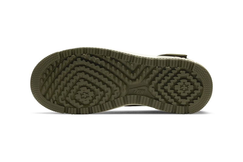 Nike Air Force 1 Boot GORE TEX Wheat Olive menswear streetwear fall winter 2020 collection autumn fw20 shoes footwear sneakers trainers CT2815 200 CT2815 201