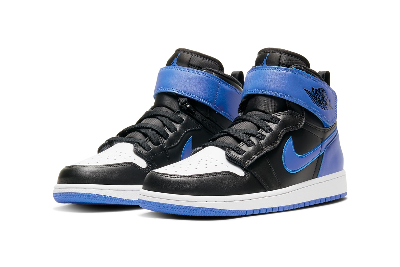 air jordan brand 1 flyease black white hyper royal CQ3835 041 official release date info photos price store list buying guide