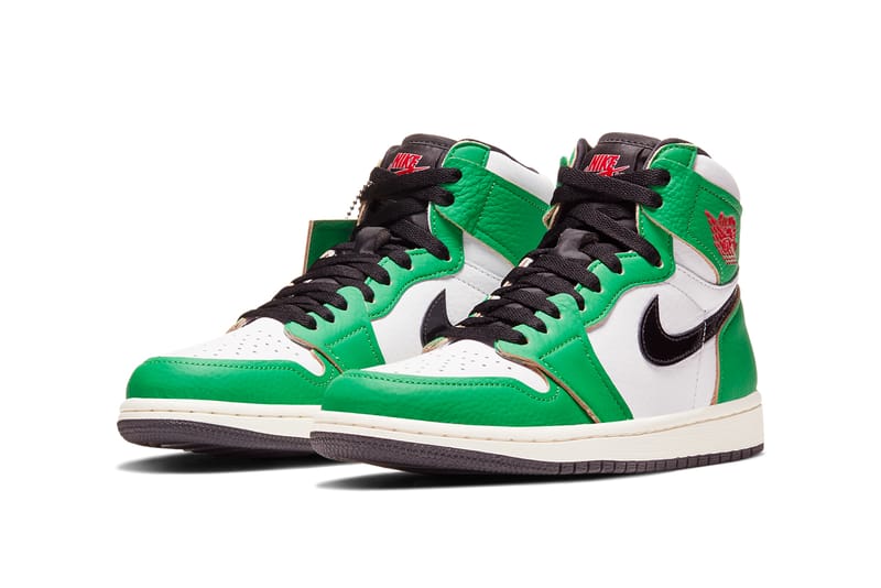 jordan 1s green and red