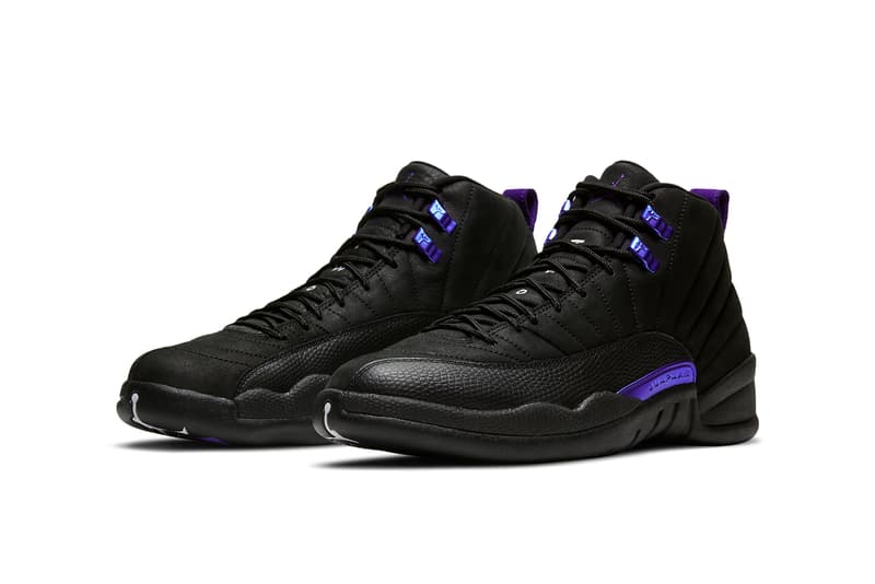 air jordan brand 12 dark concord black purple CT8013 005 official release date info photos price store list buying guide